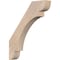 Ekena Millwork 3 1/2"W x 20"D x 24"H Olympic Smooth Knee Brace, Douglas Fir BRC04X20X24OLY00SDF - alternate 1